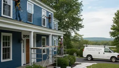 Albany, NY painters logo for residential and commercial painting services