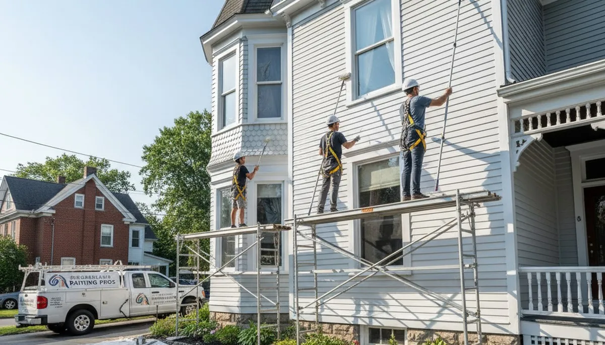 Professional painters in Albany, NY providing interior and exterior painting services